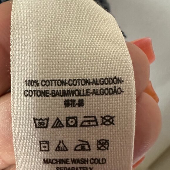 We The‎ Free People Womens L Lace Top Crochet Distressed Tie Dye Raglan Boho - Picture 3 of 4